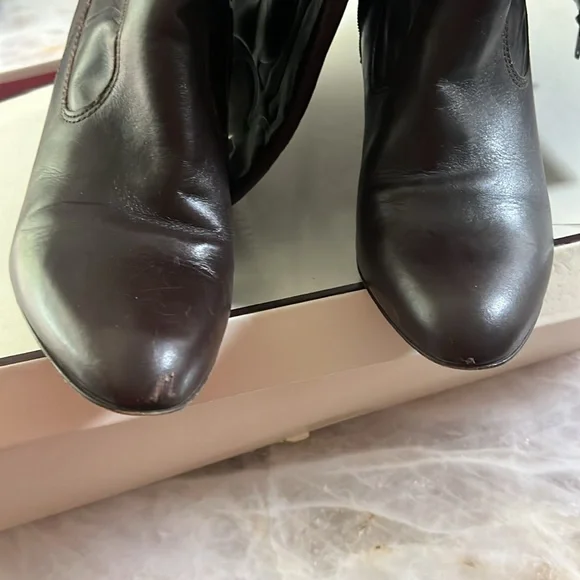 Coach Leather Tall Boots - Picture 7 of 7